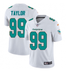 Nike Dolphins #99 Jason Taylor White Mens Stitched NFL Vapor Untouchable Limited Jersey