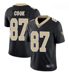 Saints 87 Jared Cook Black Team Color Men Stitched Football Vapor Untouchable Limited Jersey