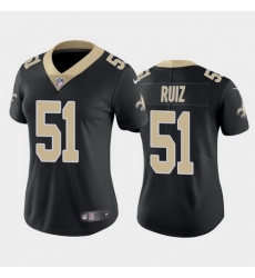 women cesar ruiz new orleans saints black vapor limited jersey 