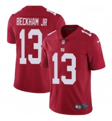 Youth Nike New York Giants 13 Odell Beckham Jr Red Alternate Vapor Untouchable Limited Player NFL Jersey