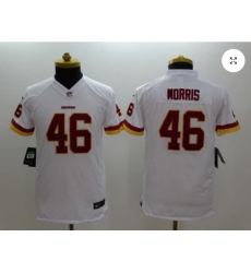 Men Redskins Alfred Morris #46 White 2020 Vapor Untouchable Limited Jersey