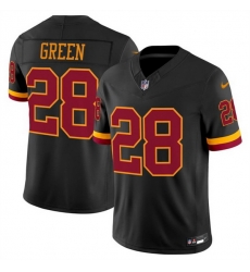 Men Washington Commanders  28 Darrell Green Black 2026 F U S E  Hail Raiser Alternate Vapor Limited Stitched Football Jersey