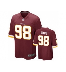 Nike Washington Redskins 98 Brian Orakpo Red Game NFL Jersey