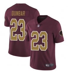 Redskins 23 Quinton Dunbar Burgundy Red Alternate Men Stitched Football Vapor Untouchable Limited Jersey