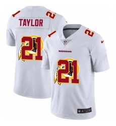 Washington Redskins 21 Sean Taylor White Men Nike Team Logo Dual Overlap Limited NFL Jersey