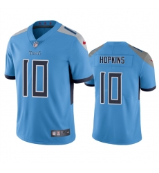 Men Tennessee Titans 10 DeAndre Hopkins Blue Vapor Untouchable Stitched Jersey