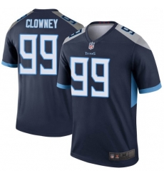 Men Tennessee Titans 99 Jadeveon Clowney Legend Navy Limited Jersey