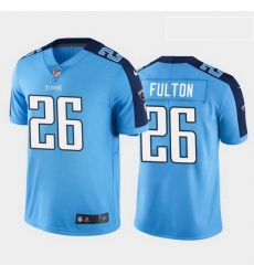 men kristian fulton tennessee titans light blue vapor limited jersey 