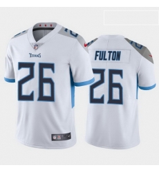 men kristian fulton tennessee titans white vapor limited jersey 