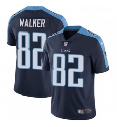 Youth Nike Tennessee Titans 82 Delanie Walker Elite Navy Blue Alternate NFL Jersey