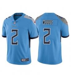 Youth Tennessee Titans 2 Robert Woods Blue Vapor Untouchable Limited Stitched Jersey