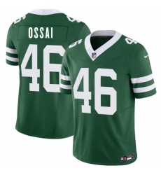 Men New York Jets 46 Joseph Ossai Green 2026 F U S E Vapor Untouchable Limited Stitched Jersey Men New York Jets 46 Joseph Ossai Green 2026 F U S E Vapor Untouchable Limited Stitched Jersey