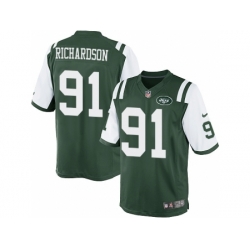 Nike New York Jets 91 Sheldon Richardson Green Limited NFL Jersey