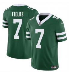 Youth New York Jets 7 Justin Fields Green 2025 F U S E  Vapor Limited Stitched Jersey