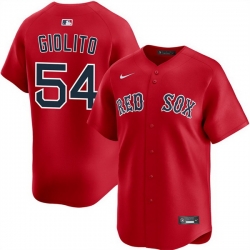 Men Boston Red Sox 54 Lucas Giolito Red 2025 Alternate Limited Stitched Baseball Jersey