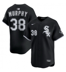Men Chicago White Sox Nike Black Alternate Limited Jersey Murphy Chris 38 Men Chicago White Sox Nike Black Alternate Limited Jersey Murphy Chris 38