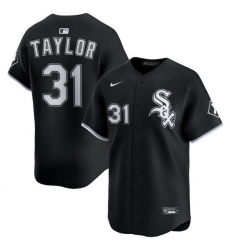 Men Chicago White Sox Nike Black Alternate Limited Jersey Taylor Grant 31