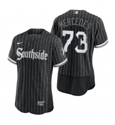 Mens White Sox Southside Yermin Mercedes City Connect Authentic Jersey