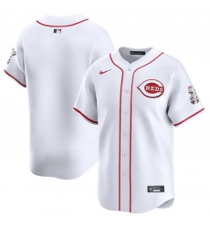 Men Cincinnati Reds Blank White Home Limited Stitched Baseball Jersey