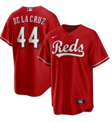 Men's Cincinnati Reds Elly De La Cruz Nike Red Alternate Stitched Cool Base Jersey