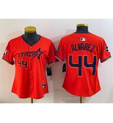 Youth Houston Astros 44 Yordan Alvarez Orange 2025 City Connect With Texas Patch Limited Stitched Baseball Jersey Youth Houston Astros 44 Yordan Alvarez Orange 2025 City Connect With Texas Patch Limited Stitched Baseball Jersey