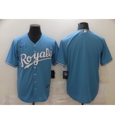 Men Kansas City Royals Nike Blue Blank Jersey II