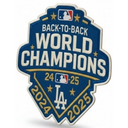 Dodgers 2024 2025 Back To Back World Champions Patch Biaog