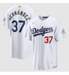 Men Los Angeles Dodgers Teoscar Hernández Nike White 2026 Gold Collection Stadium Jersey Men Los Angeles Dodgers Teoscar Hernández Nike White 2026 Gold Collection Stadium Jersey