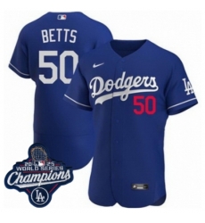 Toddler Los Angeles Dodgers 50 Mookie Betts Cool Base 2025 World Champions Stitched Baseball Jersey Blue Toddler Los Angeles Dodgers 50 Mookie Betts Cool Base 2025 World Champions Stitched Baseball Jersey Blue