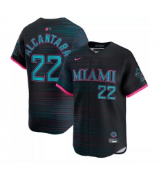 Youth Miami Marlins ACTIVE PLAYER Custom Black 2025 City Connect Limited Stitched Baseball Jersey