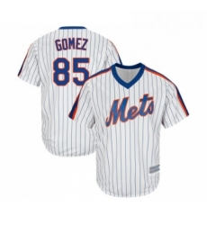 Youth New York Mets 85 Carlos Gomez Authentic White Alternate Cool Base Baseball Jersey 