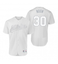 Oakland Athletics Brett Anderson Noon White 2019 Players Weekend MLB Jersey