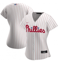 Philadelphia Phillies Nike Women Home 2020 MLB Team Jersey White