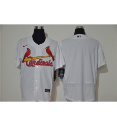 Cardinals Blank White Nike 2020 Cool Base Jersey