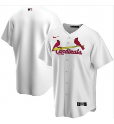 Men St. Louis Cardinals Nike White Blank Jersey