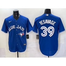 Men Toronto Blue Jays 39 Trey Yesavage Royal Cool Base Stitched Baseball Jersey