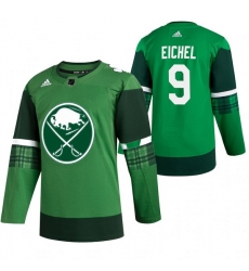 Men Buffalo Sabres 9 Jack Eichel Green 2020 Adidas Jersey