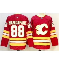 Men Calgary Flames 88 Andrew Mangiapane Red 2024 25 Home Stitched Hockey Jersey Men Calgary Flames 88 Andrew Mangiapane Red 2024 25 Home Stitched Hockey Jersey