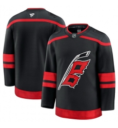 Men Carolina Hurricanes Blank Black 2024 25 Home Stitched Hockey Jersey