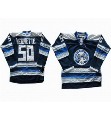 Columbus Blue Jackets #50 Antoine Vermette Third Blue jersey