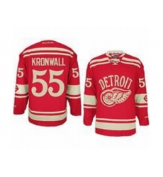 NHL Jerseys Detroit Red Wings #55 Niklas Kronwall red(2014 winter classic)