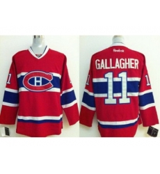 Montreal Canadiens 11 Brendan Gallagher Red NHL Hockey Jerseys