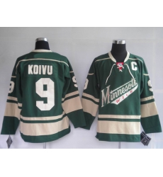 Minnesota Wild 9# KOIVU green