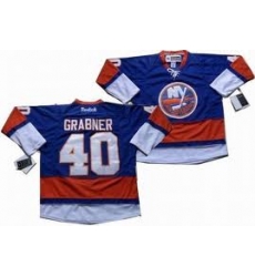 NHL New York Islanders #40 Michael Grabner Baby Blue Home Jerseys