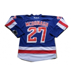 NHL Jerseys New York Rangers #27 Mcdonagh LT Blue Jerseys