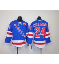 Youth NHL jerseys new york rangers #24 callahan lt.blue