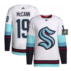 Adidas Seattle Kraken 19 Jared McCann White Stitched NHL Jersey