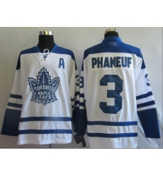 Hockey Jerseys Pittaburgh Toronto Maple Leafs 3 Phaneuf white