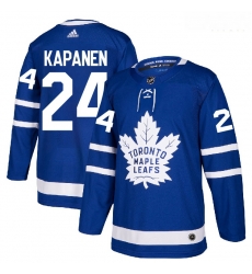 Maple Leafs 24 Kasperi Kapanen Blue Adidas Jersey