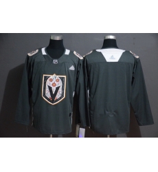 Vegas Golden Knights Blank Gray Dia De Los Muertos Adidas Jersey